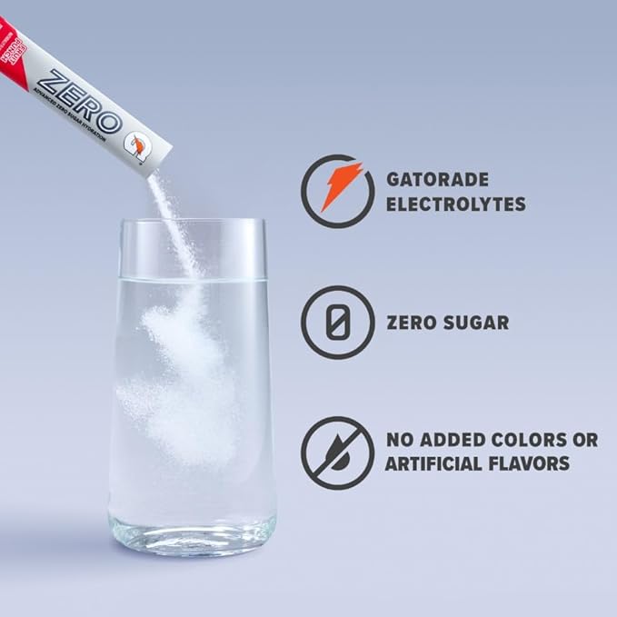 Gatorade G Zero Electrolyte Drink Mix 8-Pack - TRÄNING & PERFORMANCE BUTIKEN