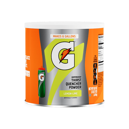 Gatorade Thirst Quencher Powder, Citron Lime (1.44 kg, ger ca ~23 liter) - TRÄNING & PERFORMANCE BUTIKEN