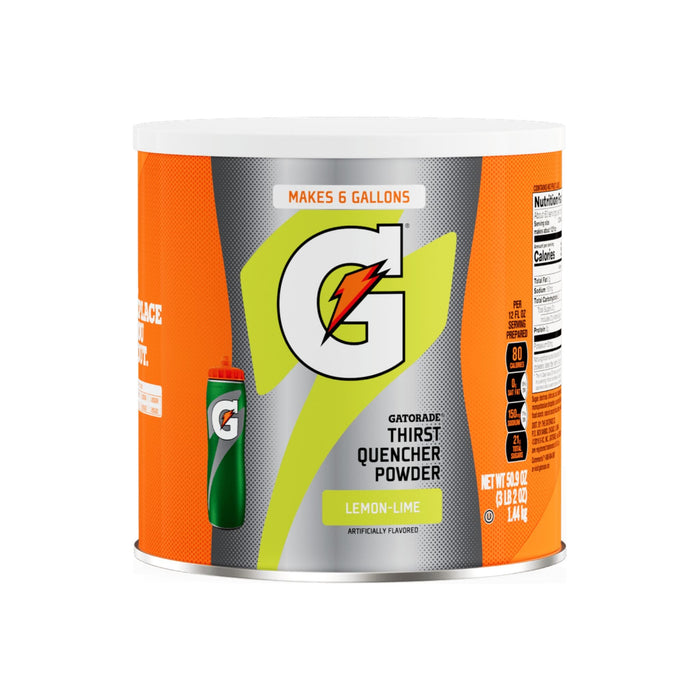 Gatorade Thirst Quencher Powder, Citron Lime (1.44 kg, ger ca ~23 liter)