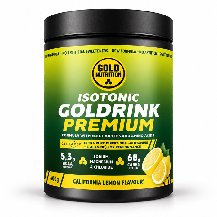 GOLD DRINK PREMIUM 600G - Utmärkt vätskeersättning för långvarig träning
