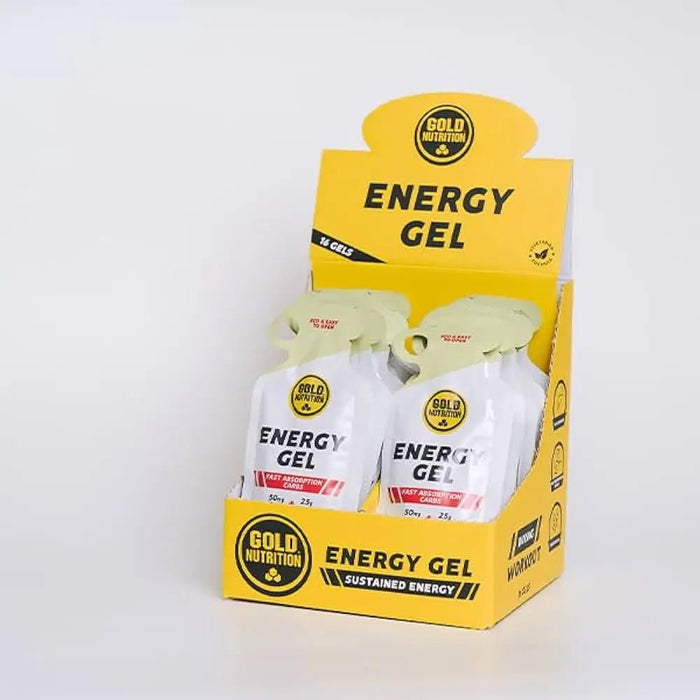 GoldNutrition® Energy Gel – 16-pack for endurance and performance