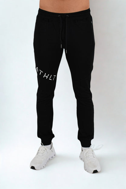 Herr slim fit sweatpants | Zeus joggers med lårlogga - TRÄNING & PERFORMANCE BUTIKEN