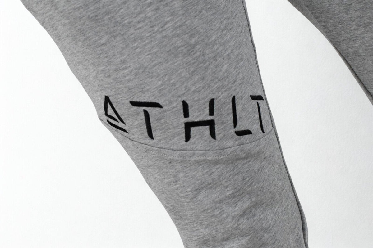 Herr slim fit sweatpants | Zeus joggers med lårlogga - TRÄNING & PERFORMANCE BUTIKEN