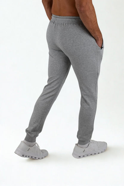 Herr slim fit sweatpants | Zeus joggers med lårlogga - TRÄNING & PERFORMANCE BUTIKEN