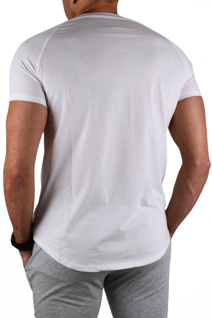 Herr slim fit T-shirt | ATHLT bicepslogga - TRÄNING & PERFORMANCE BUTIKEN