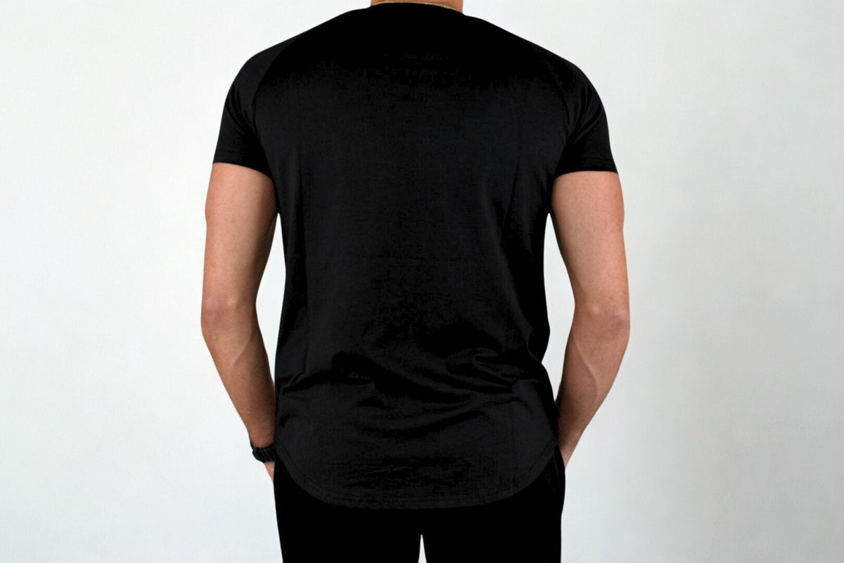 Herr slim fit T-shirt | ATHLT bicepslogga - TRÄNING & PERFORMANCE BUTIKEN