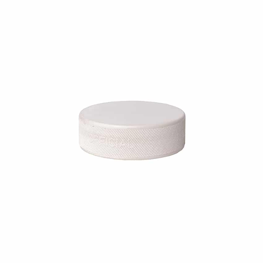 Hockeypuck White – För målvaktsträning & reaktionsförmåga 5-pack - TRÄNING & PERFORMANCE BUTIKEN