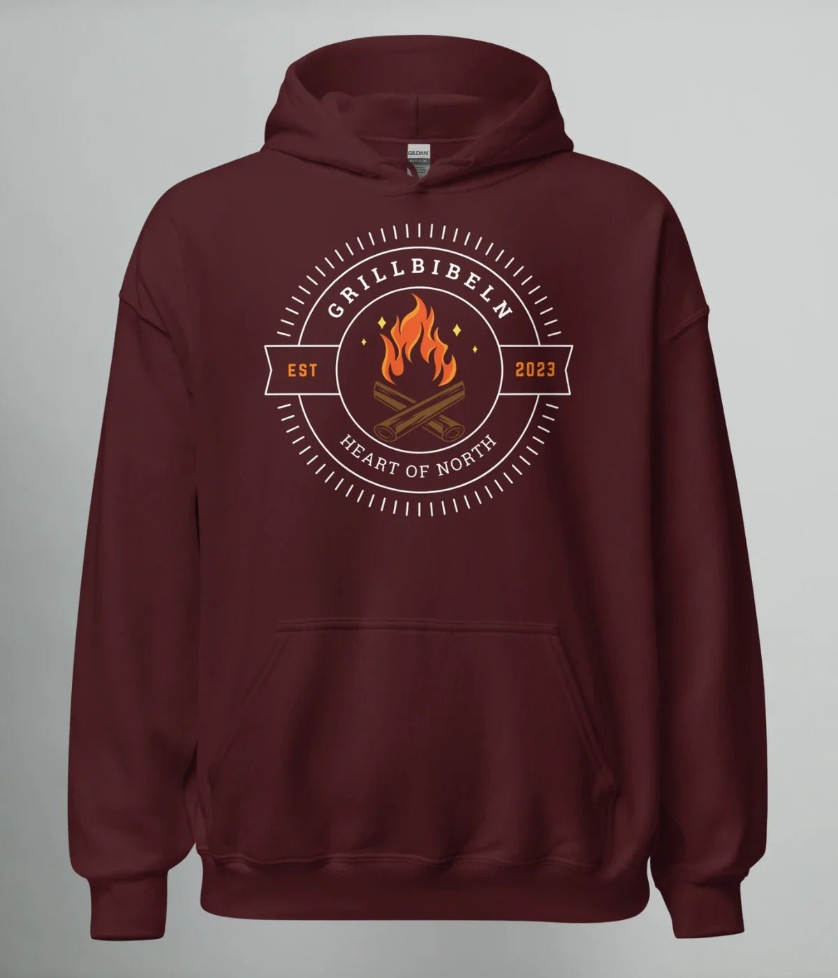 HOODIE GRILLBIBELN PREMIUM - TRÄNING & PERFORMANCE BUTIKEN
