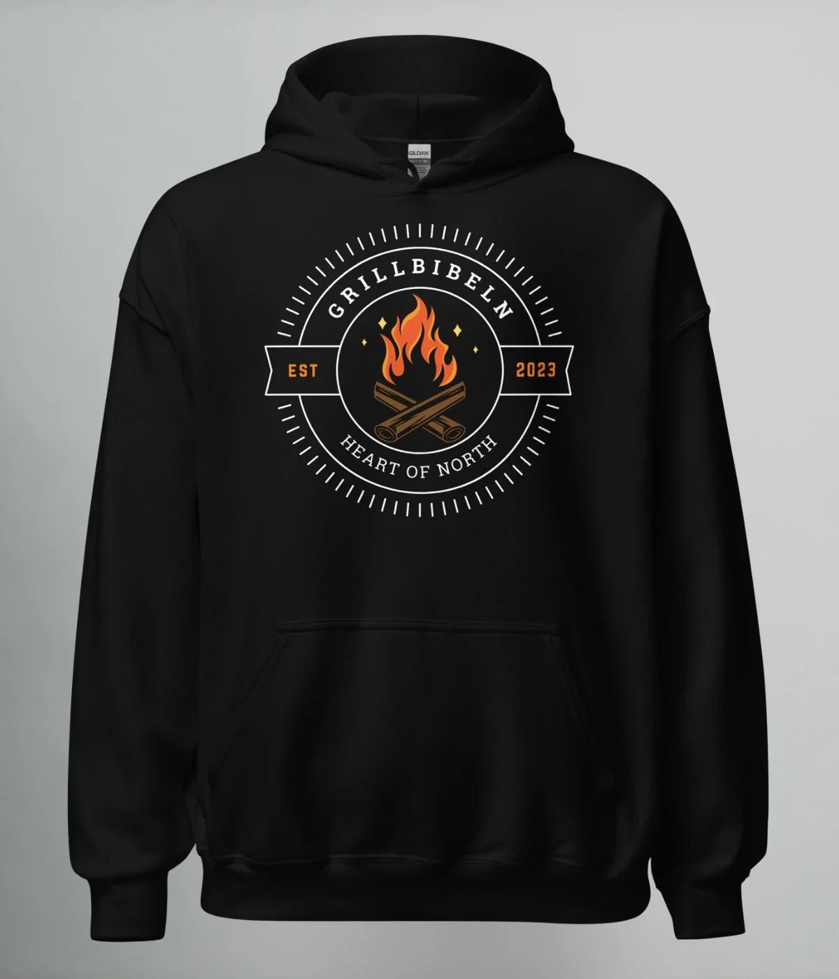 HOODIE GRILLBIBELN PREMIUM - TRÄNING & PERFORMANCE BUTIKEN