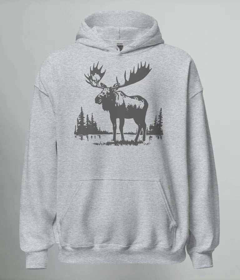 HOODIE NORRLANDS ÄLG - TRÄNING & PERFORMANCE BUTIKEN