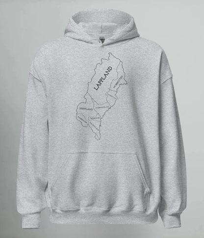 HOODIE NORRLANDS KARTA (DL) - TRÄNING & PERFORMANCE BUTIKEN