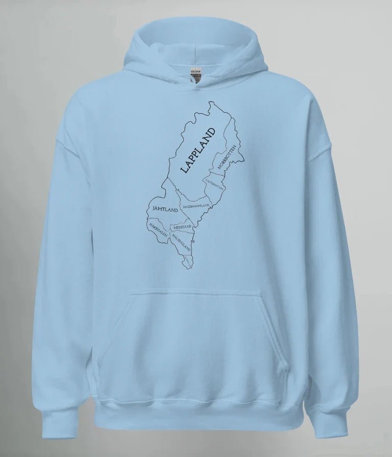 HOODIE NORRLANDS KARTA (DL) - TRÄNING & PERFORMANCE BUTIKEN