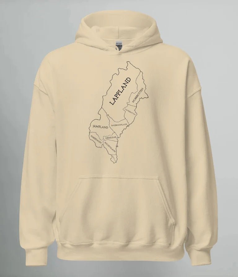 HOODIE NORRLANDS KARTA (DL) - TRÄNING & PERFORMANCE BUTIKEN
