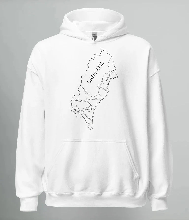 HOODIE NORRLANDS KARTA (DL) - TRÄNING & PERFORMANCE BUTIKEN