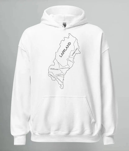 HOODIE NORRLANDS KARTA (DL) - TRÄNING & PERFORMANCE BUTIKEN