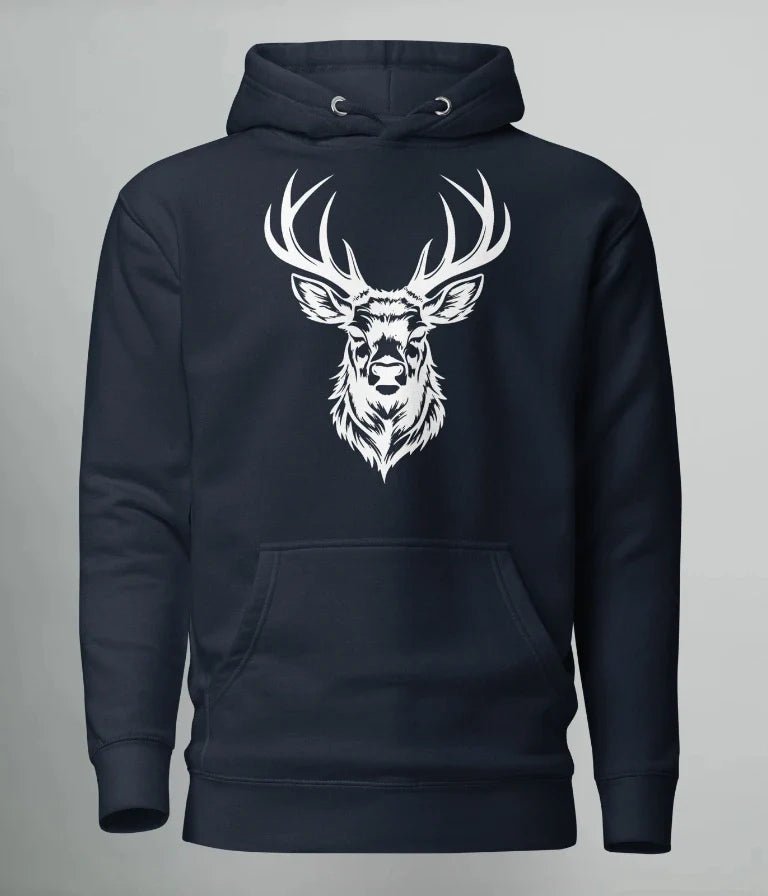 HOODIE WHITE DEER (PREMIUM) - TRÄNING & PERFORMANCE BUTIKEN