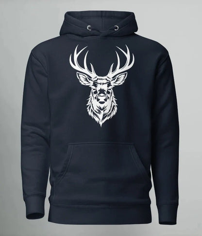 HOODIE WHITE DEER (PREMIUM) - TRÄNING & PERFORMANCE BUTIKEN