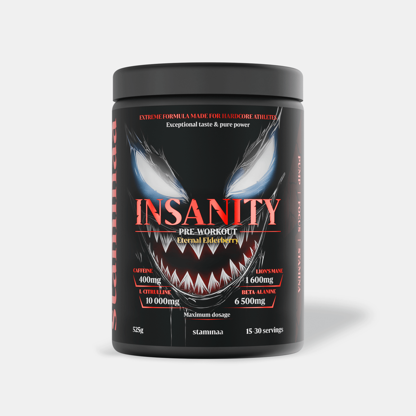 INSANITY PWO - Eternal Elderberry - TRÄNING & PERFORMANCE BUTIKEN