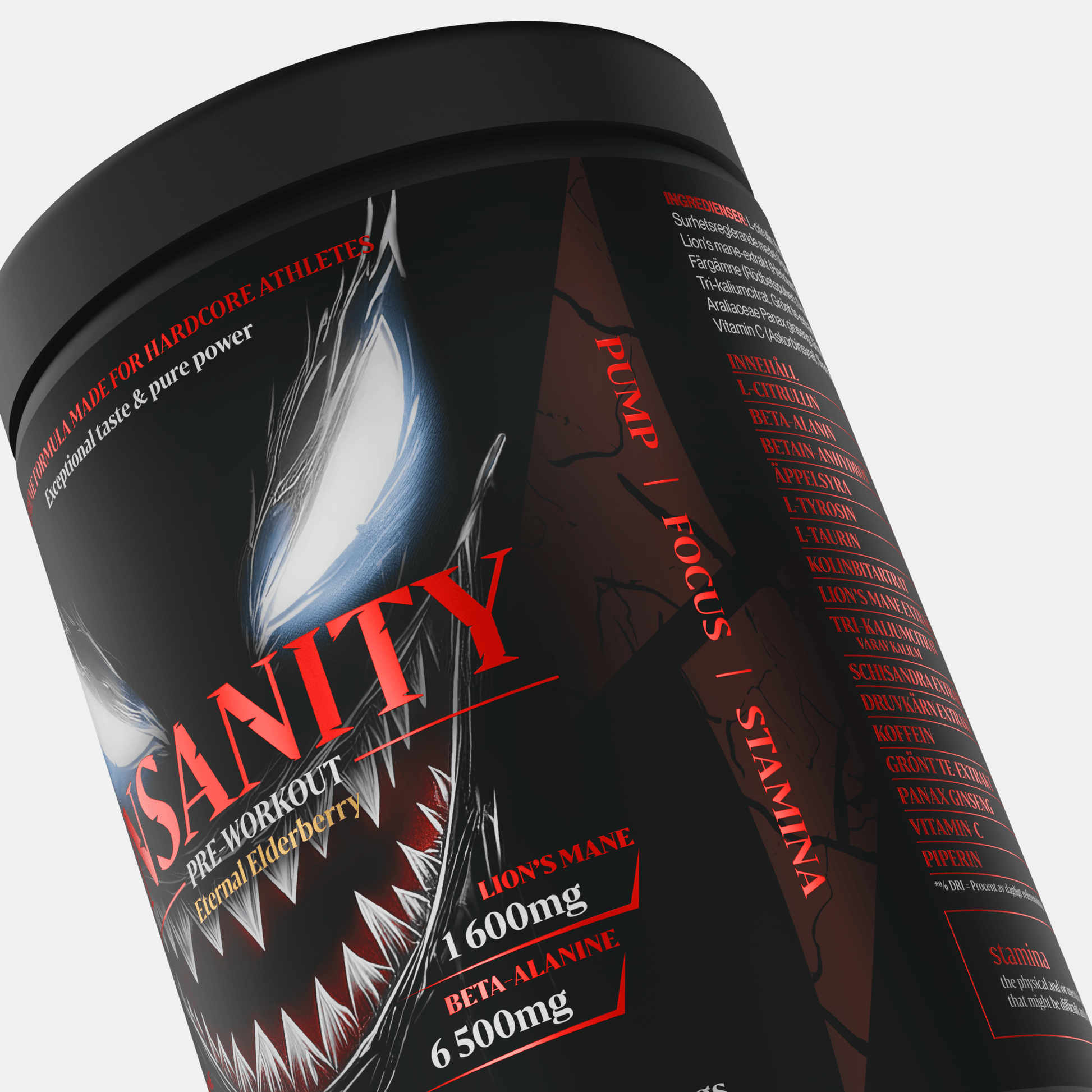 INSANITY PWO - Eternal Elderberry - TRÄNING & PERFORMANCE BUTIKEN