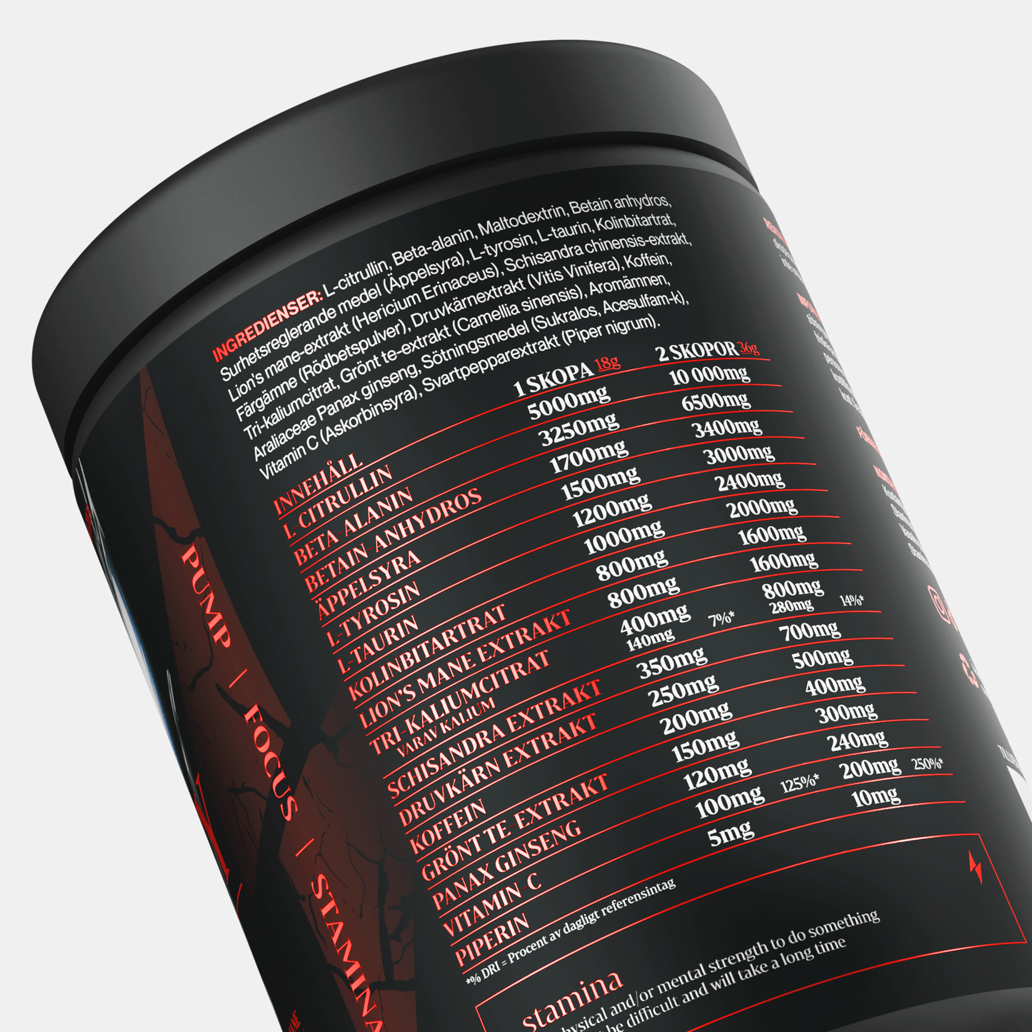 INSANITY PWO - Eternal Elderberry - TRÄNING & PERFORMANCE BUTIKEN