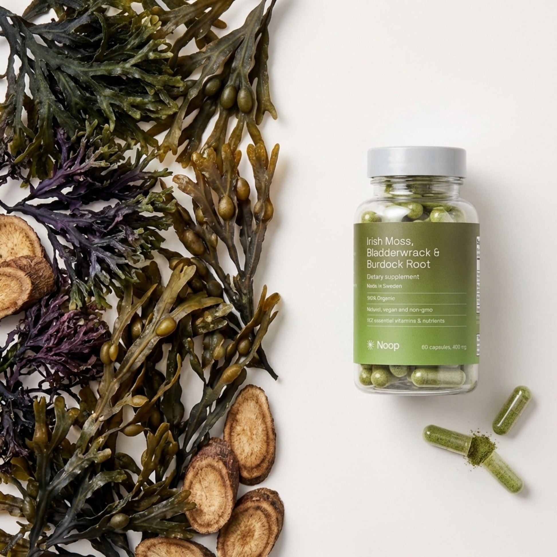 Irish moss, Bladderwrack & Burdock Root Noop - TRÄNING & PERFORMANCE BUTIKEN