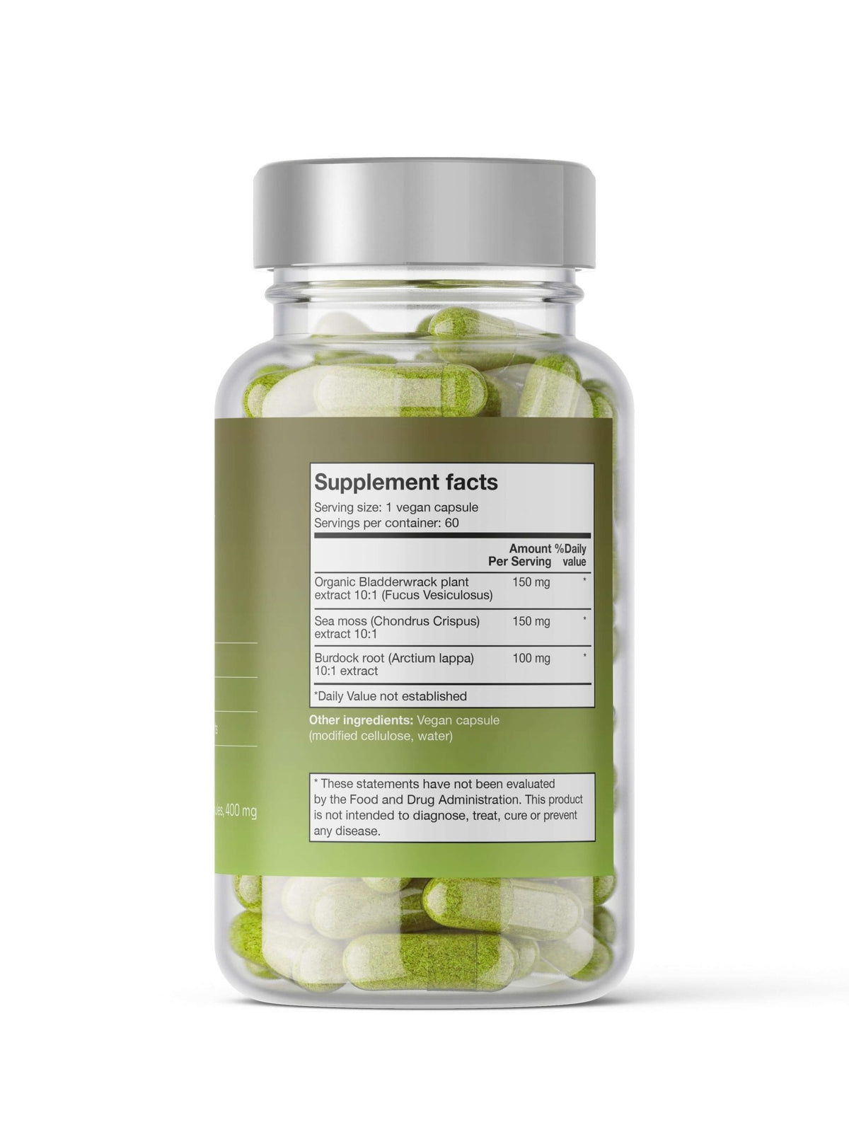 Irish moss, Bladderwrack & Burdock Root Noop - TRÄNING & PERFORMANCE BUTIKEN