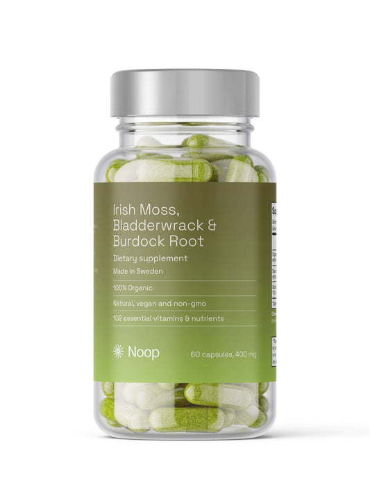 Irish moss, Bladderwrack & Burdock Root Noop - TRÄNING & PERFORMANCE BUTIKEN