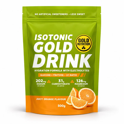 ISOTONISK GOLD DRINK - Din sportdryck för uthållighet och prestation - TRÄNING & PERFORMANCE BUTIKEN