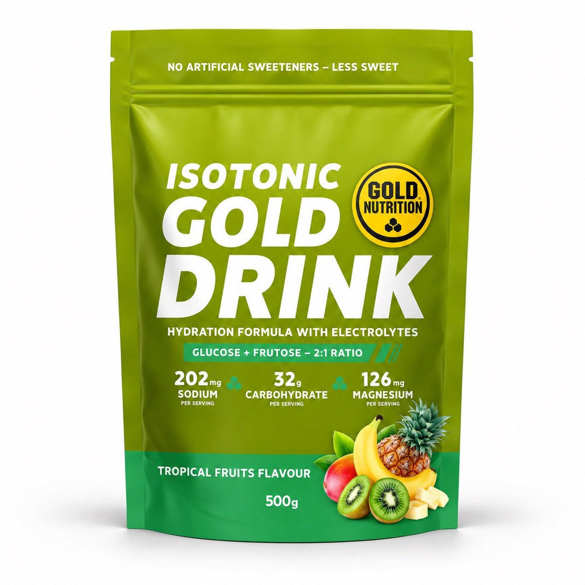 ISOTONISK GOLD DRINK - Din sportdryck för uthållighet och prestation - TRÄNING & PERFORMANCE BUTIKEN