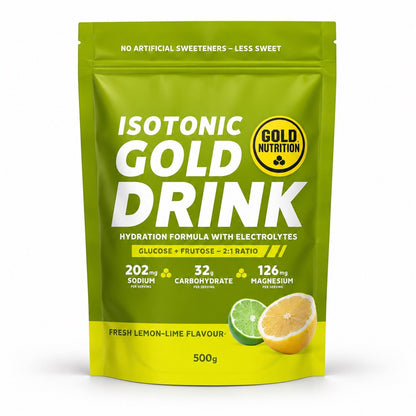 ISOTONISK GOLD DRINK - Din sportdryck för uthållighet och prestation - TRÄNING & PERFORMANCE BUTIKEN