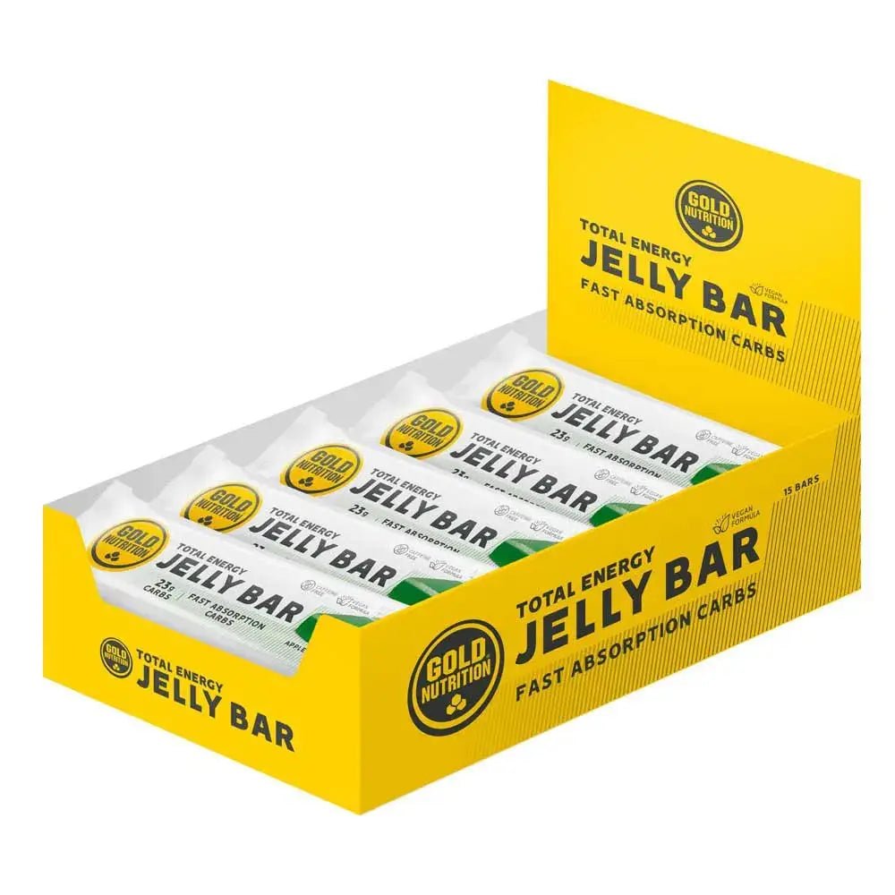 Jelly Bar GoldNutrition® – Energi i geléform för uthållighet (15 x 30 g) - TRÄNING & PERFORMANCE BUTIKEN