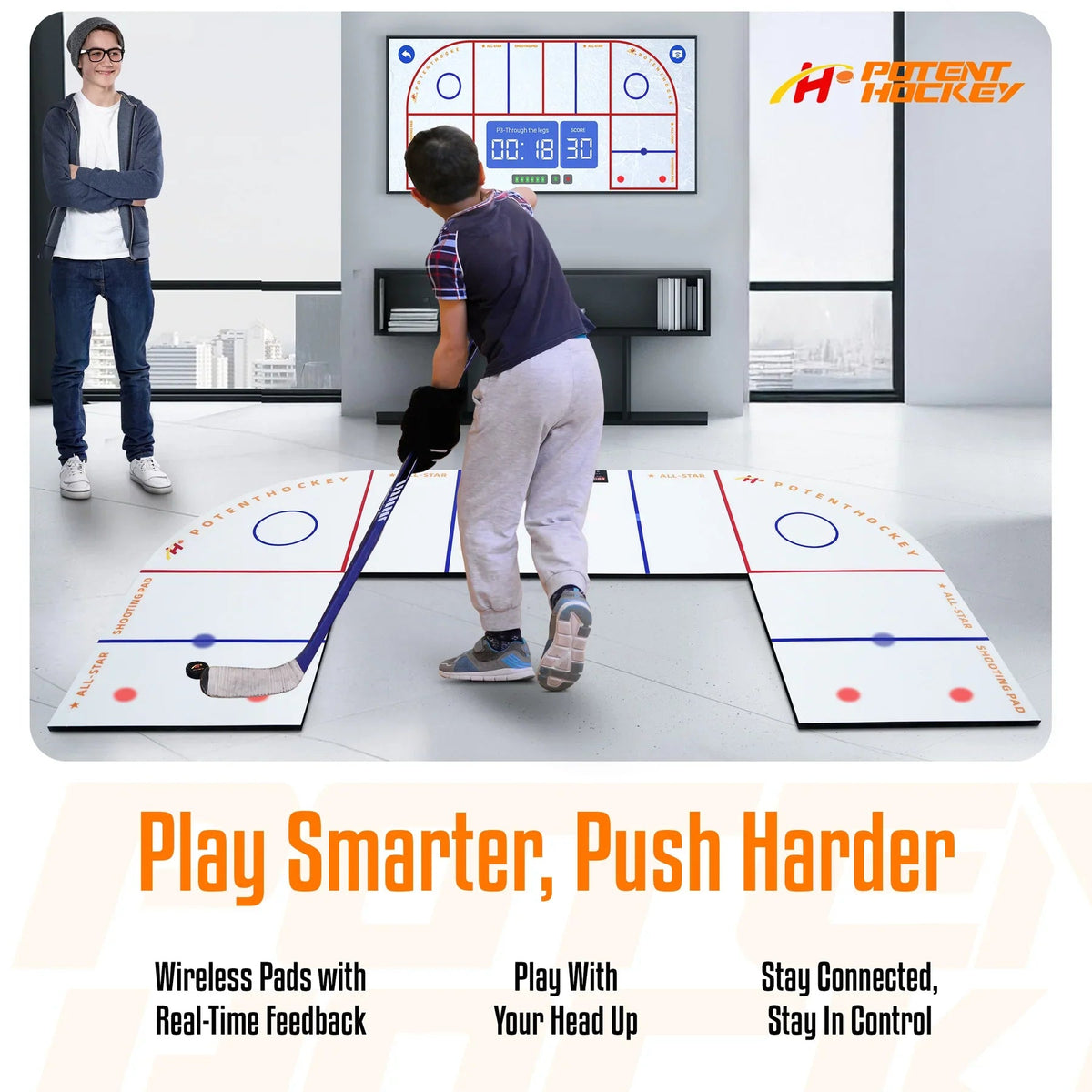 Klubbteknik Digital 270 Ultimate Dangler – Interaktiv puckkontrollträning - TRÄNING & PERFORMANCE BUTIKEN