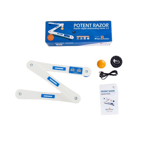 Klubbteknik Digital Potent Razor – Interaktiv träning för reaktion & puckkontroll - TRÄNING & PERFORMANCE BUTIKEN