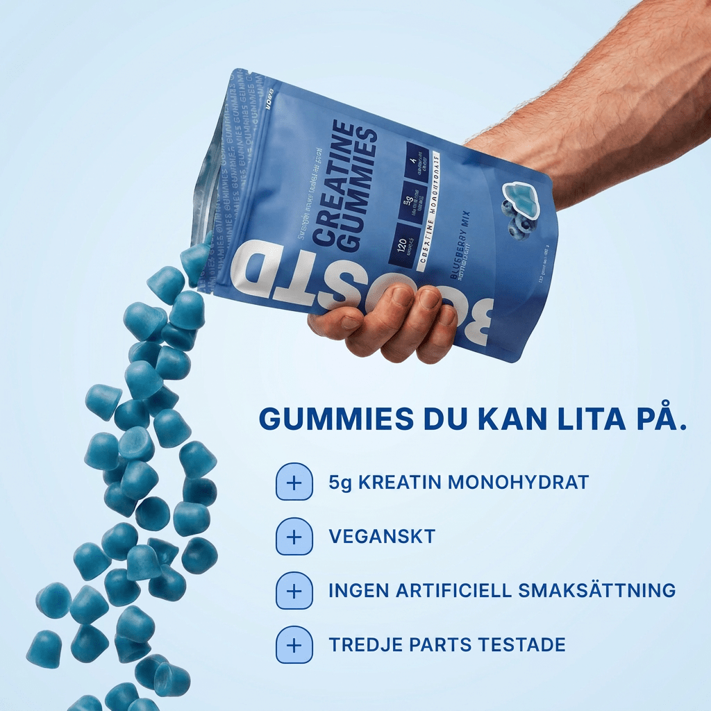 KREATIN GUMMIES - TRÄNING & PERFORMANCE BUTIKEN