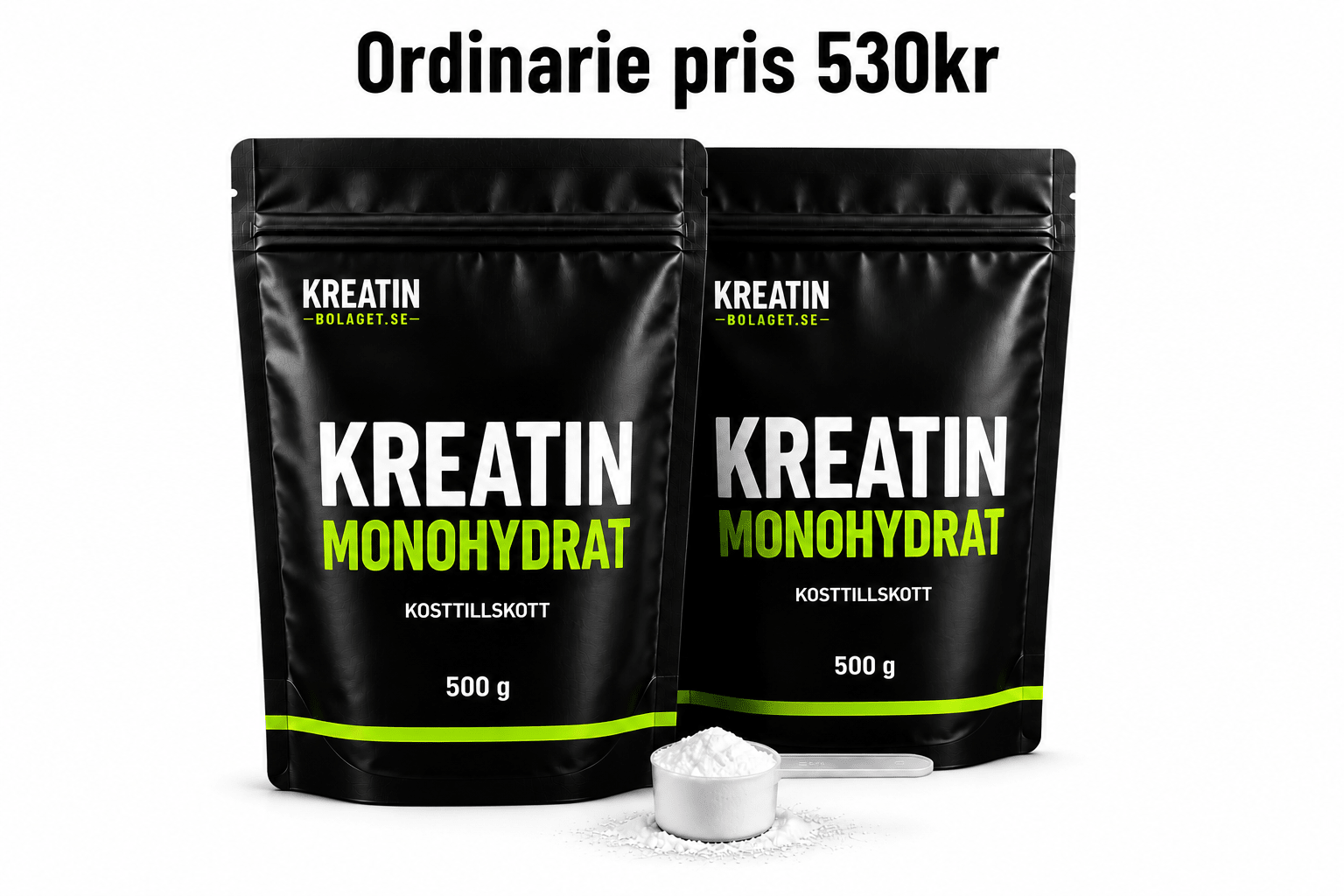 Kreatin Monohydrat 1 kg - TRÄNING & PERFORMANCE BUTIKEN
