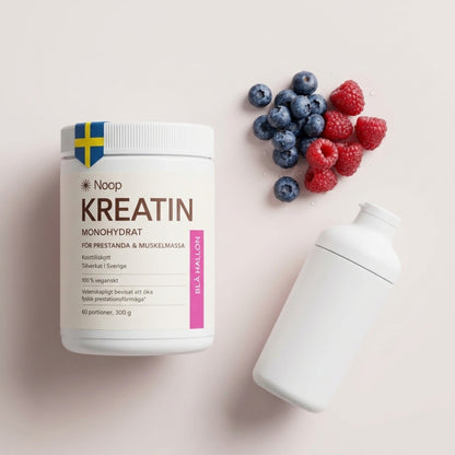 Kreatin Monohydrat 300g Noop - TRÄNING & PERFORMANCE BUTIKEN
