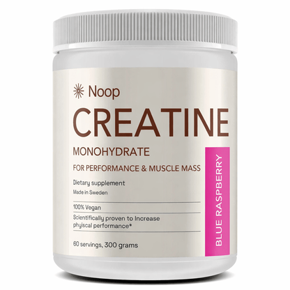 Kreatin Monohydrat 300g Noop - TRÄNING & PERFORMANCE BUTIKEN