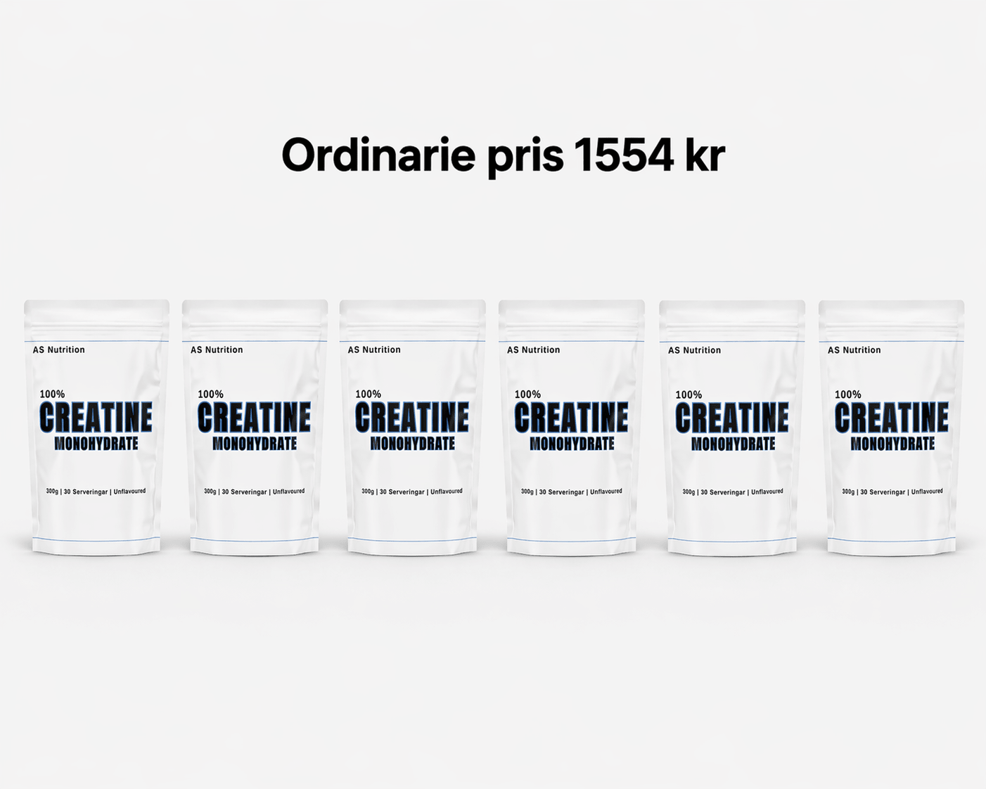 Kreatin Performance 6 - pack - TRÄNING & PERFORMANCE BUTIKEN