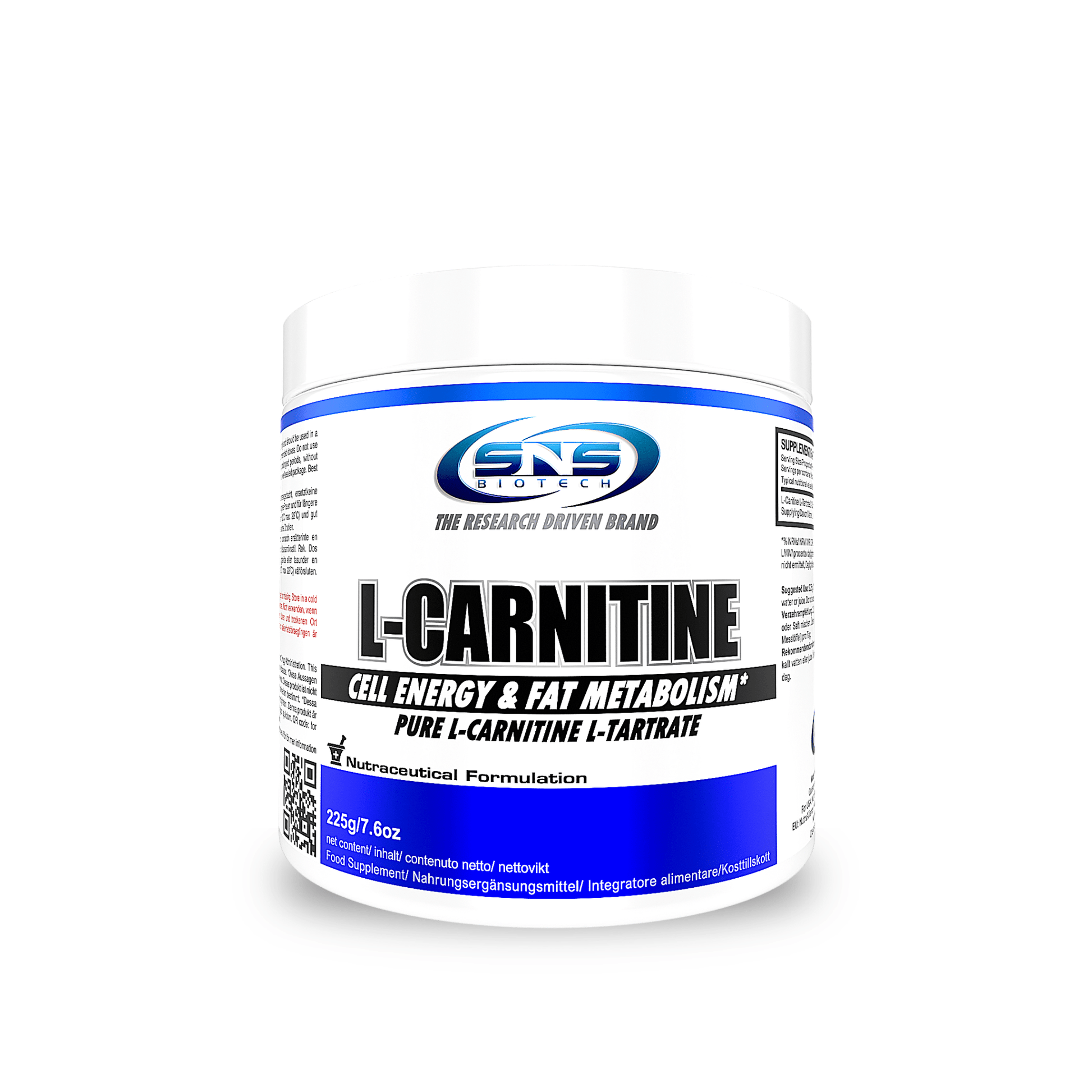 L - Carnitine - TRÄNING & PERFORMANCE BUTIKEN