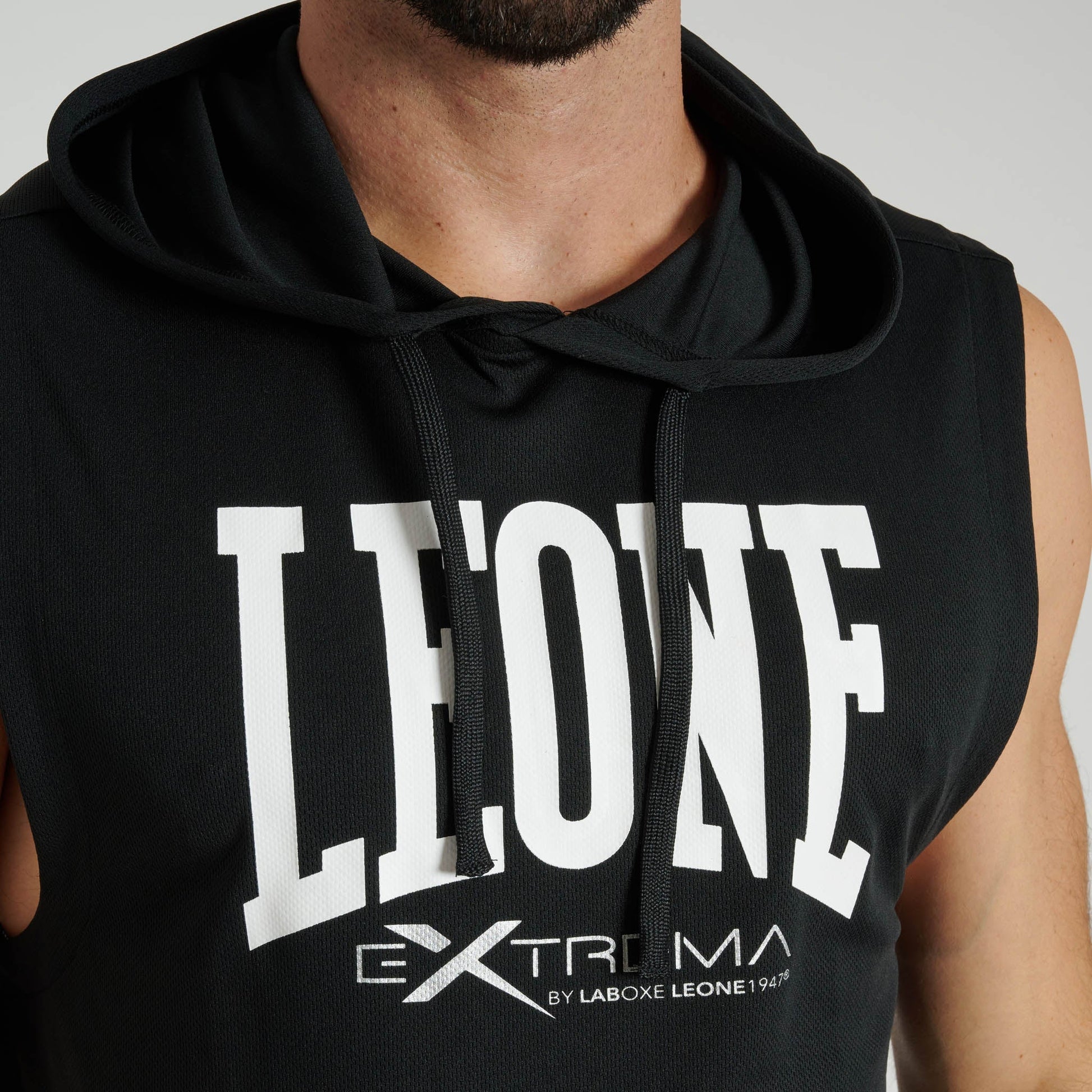 Leone 1947 Ärmlös Hoodie ABX120 - TRÄNING & PERFORMANCE BUTIKEN