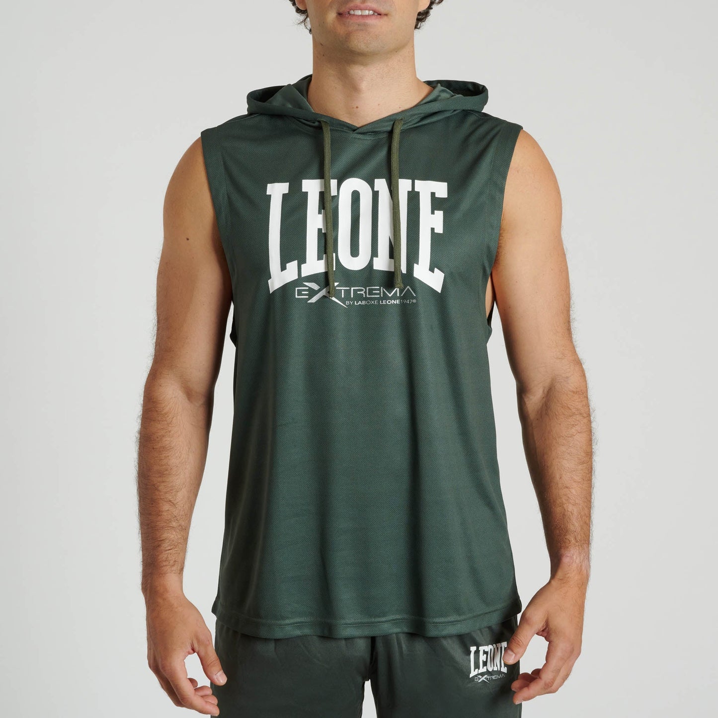 Leone 1947 Ärmlös Hoodie ABX120 - TRÄNING & PERFORMANCE BUTIKEN