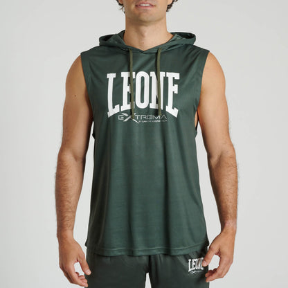 Leone 1947 Ärmlös Hoodie ABX120 - TRÄNING & PERFORMANCE BUTIKEN