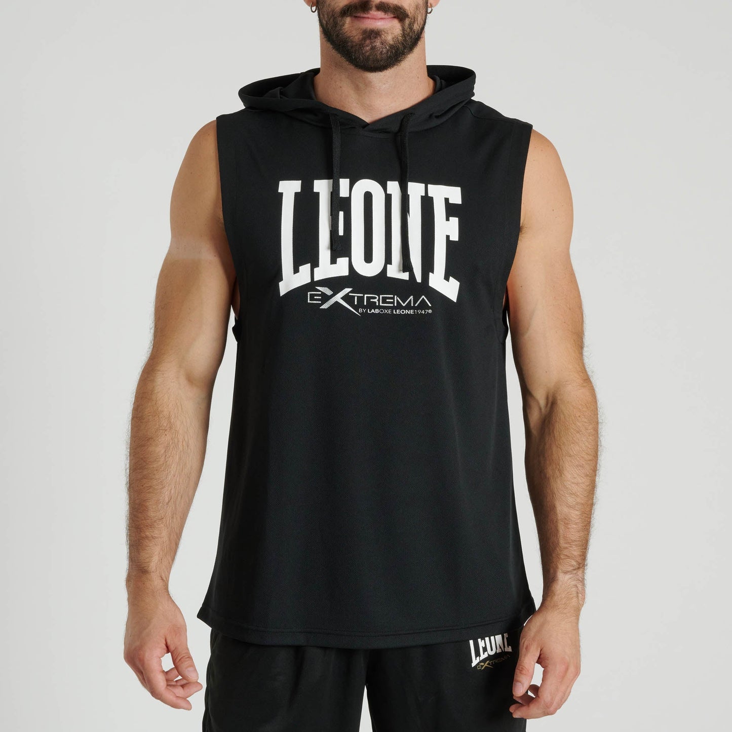 Leone 1947 Ärmlös Hoodie ABX120 - TRÄNING & PERFORMANCE BUTIKEN