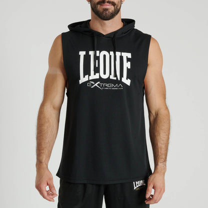 Leone 1947 Ärmlös Hoodie ABX120 - TRÄNING & PERFORMANCE BUTIKEN