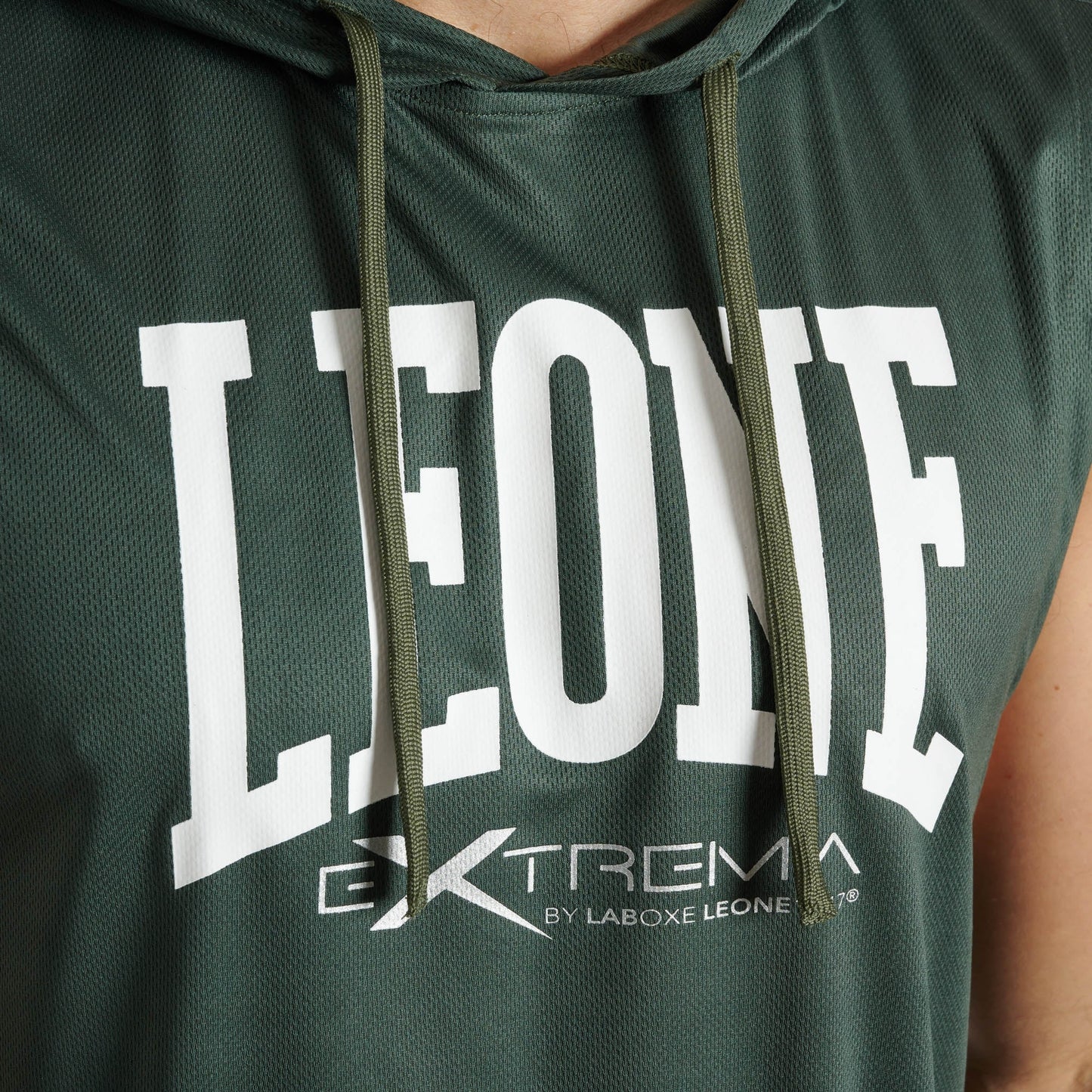 Leone 1947 Ärmlös Hoodie ABX120 - TRÄNING & PERFORMANCE BUTIKEN