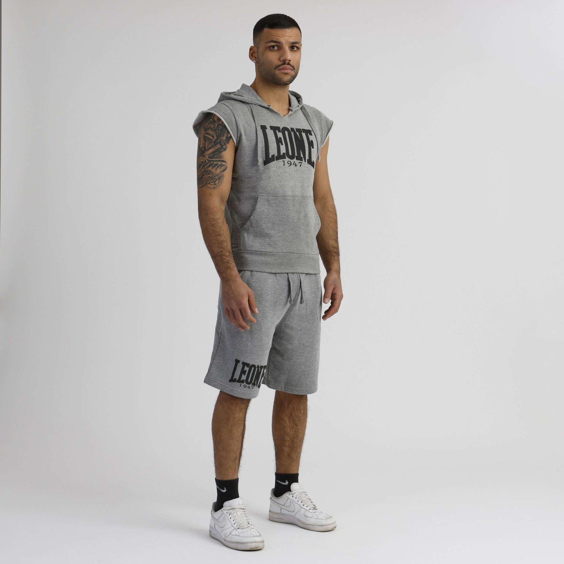 Leone 1947 Ärmlös Hoodie LSM202 - TRÄNING & PERFORMANCE BUTIKEN