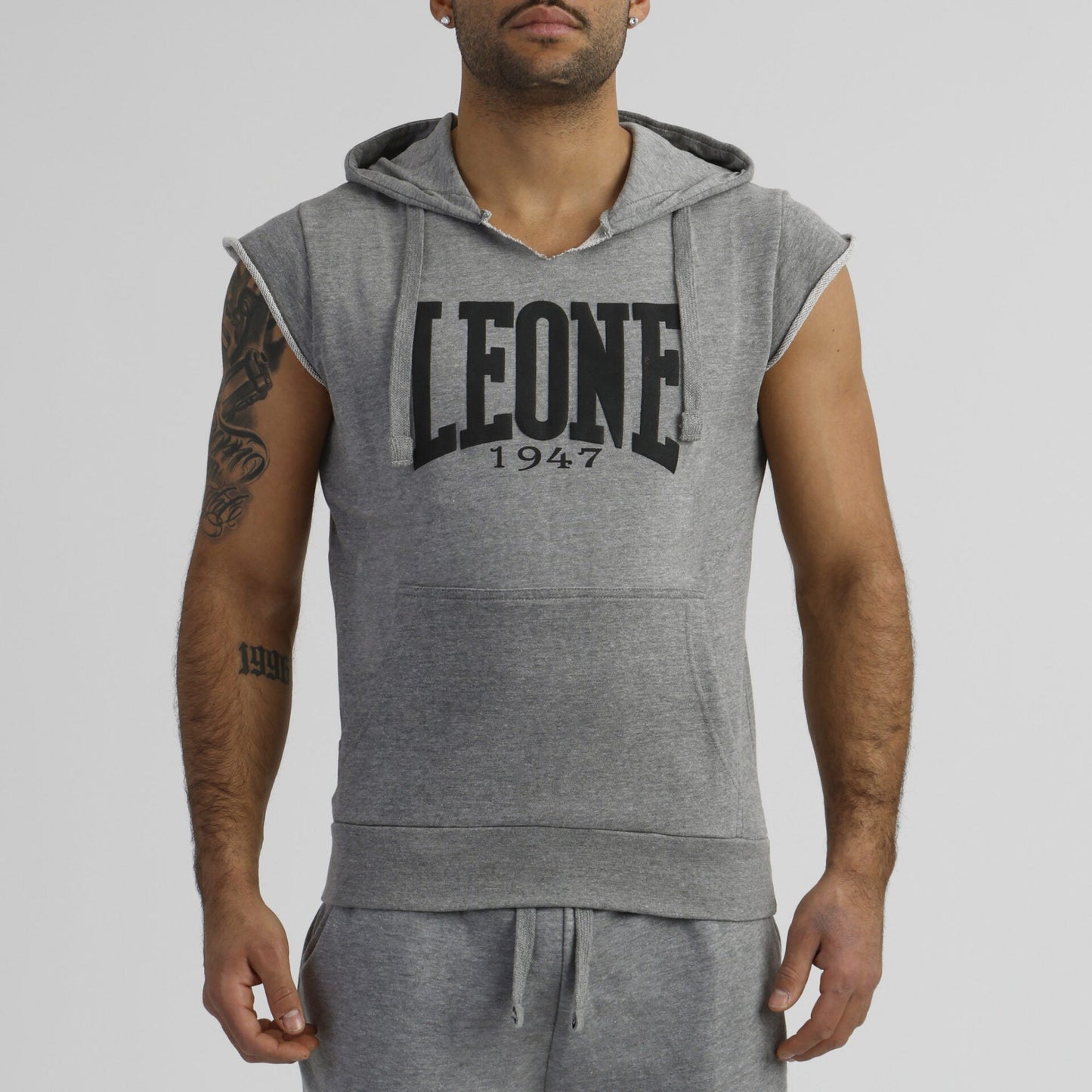 Leone 1947 Ärmlös Hoodie LSM202 - TRÄNING & PERFORMANCE BUTIKEN