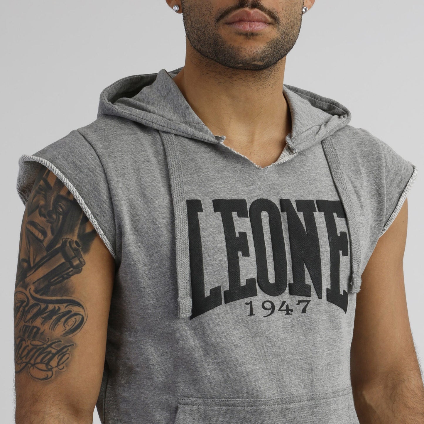 Leone 1947 Ärmlös Hoodie LSM202 - TRÄNING & PERFORMANCE BUTIKEN