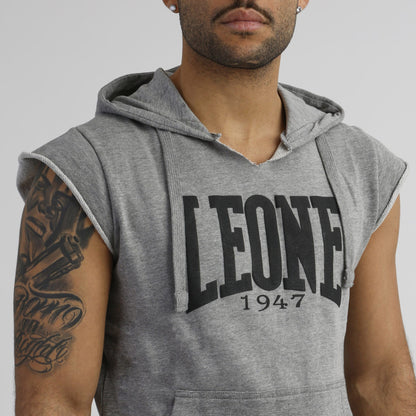 Leone 1947 Ärmlös Hoodie LSM202 - TRÄNING & PERFORMANCE BUTIKEN