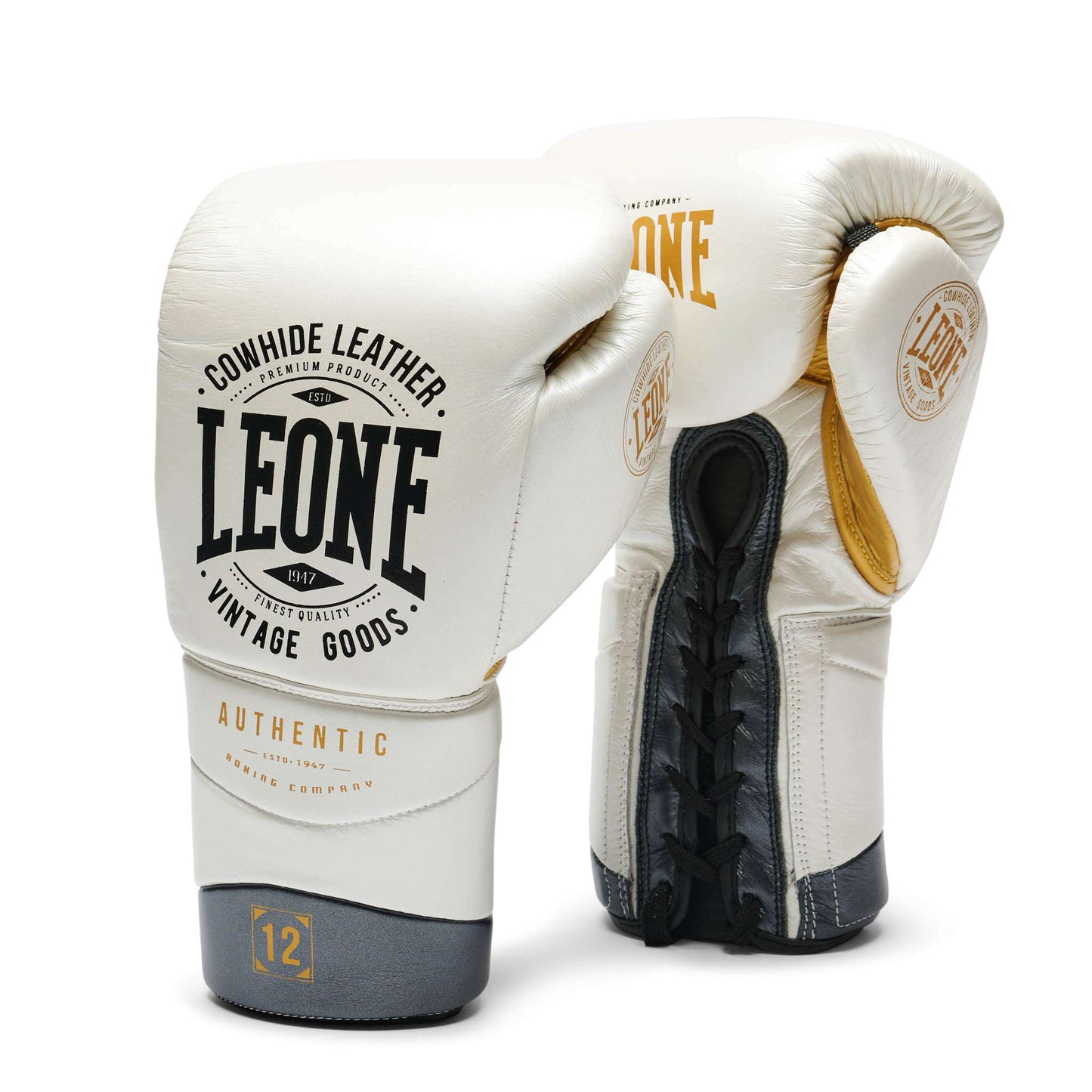 Leone 1947 Authentic 2 Boxningshandskar med Snörning GN116L - TRÄNING & PERFORMANCE BUTIKEN